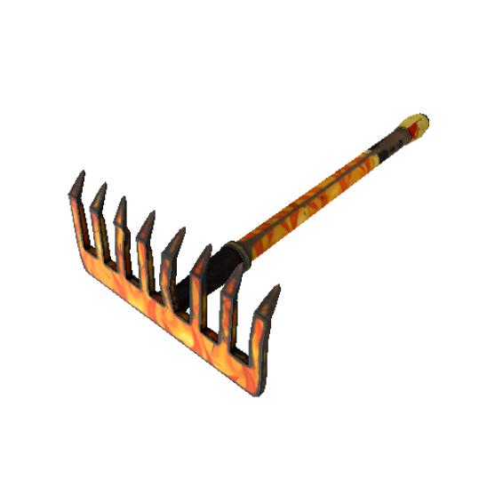 Fire Glazed Back Scratcher