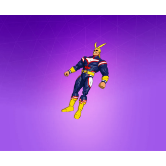 All Might Collectible Back Bling