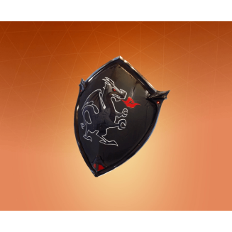 Black Shield Back Bling