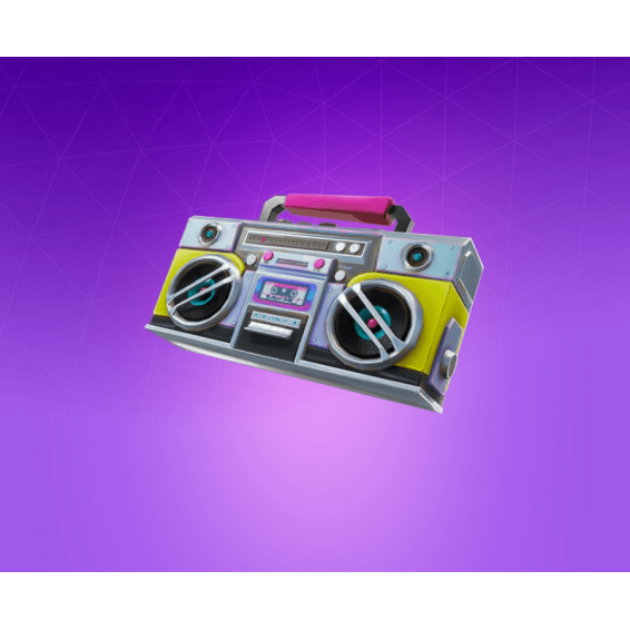 Fortnite Boombox Back Bling